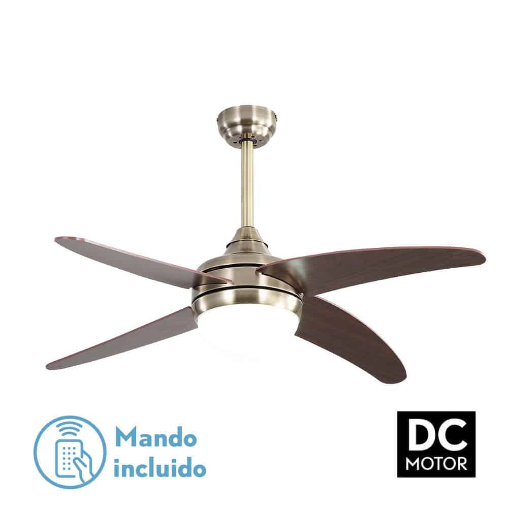 Ventilador de Techo Klod Cuero DC