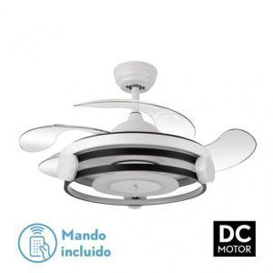 Ventilador Plegable de Techo Belat Blanco DC