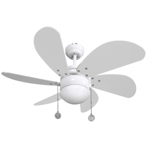 Ventilador de Techo Delfín Blanco