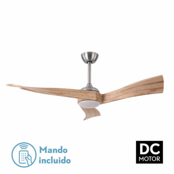 Ventilador de Techo Janubi Níquel DC