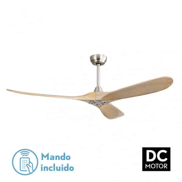 Ventilador de Techo Marín Níquel Haya DC