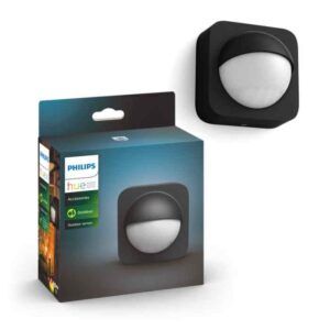 Motion Sensor Philips Hue Exterior Negro Zigbee