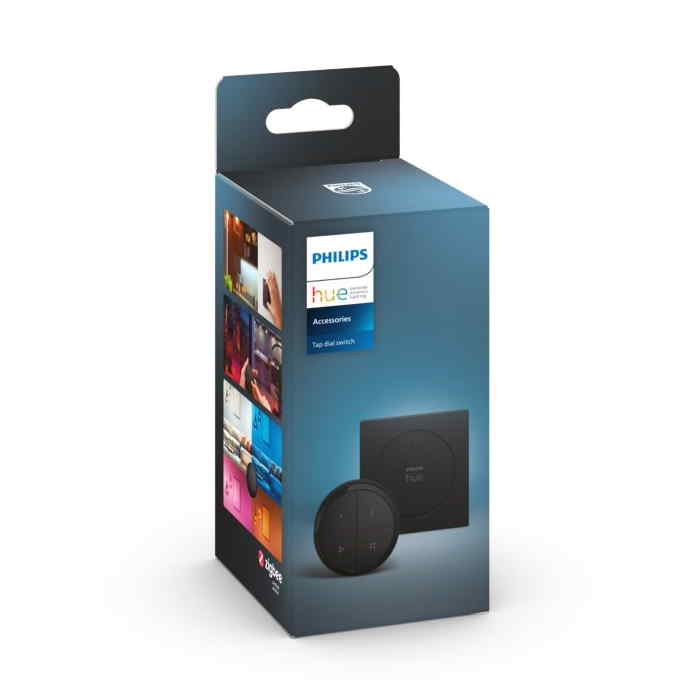Interruptor Tap Dial Switch Philips Hue Negro Zigbee & BT