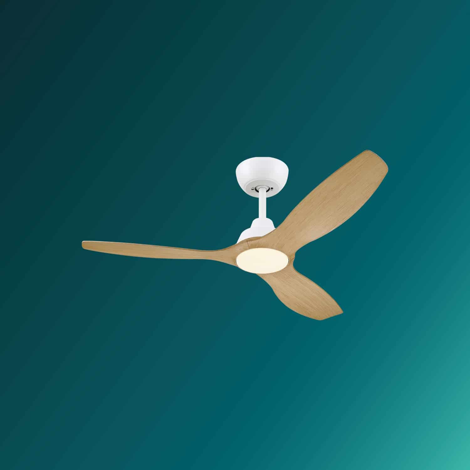 Ventilador de Techo Olas 52" DC Blanco Madera Philips - Imagen 4